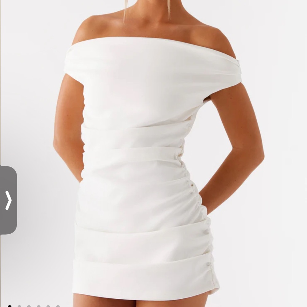 Peppermayo off the shoulder mini